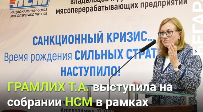 Выступление Татьяны Александровны Грамлих на НСМ